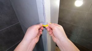 Как сделать наружний угол из эпоксидной затирки!Все этапы!!!