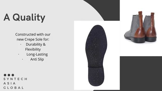 CHELSEA BOOTS CAP TOE - SUEDE GREY WITH BROWN CAP (CREPE SOLE) смотреть онлайн