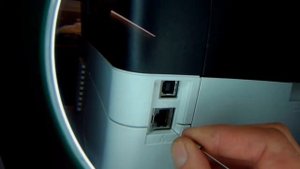 Kyocera M2040dn и т.п. пропала сеть. Ремонт..