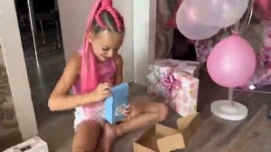 День рождение 7 лет. Подарки