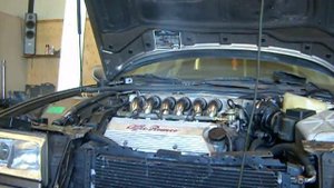 Alfa Romeo 164 3.0 24v Startup