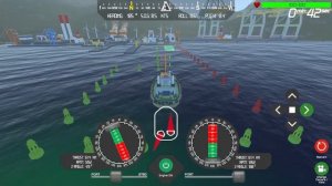Азимутальный буксир тренажер ASD Tugboat Simulator - Lateral Movement