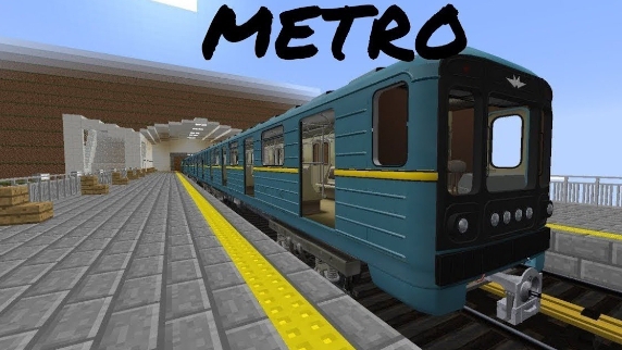 Minecraft фильм :МЕТРО. Minecraft страшилки