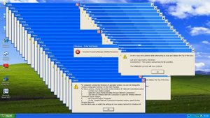 Windows XP Crazy error HD! vol  1 Luna