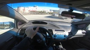 2008 Honda Civic 1.8L POV TEST DRIVE