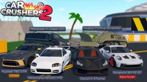 РОБЛОКС СИМУЛЯТОР РАЗБИЛ ВСЕХ  #CAR CRUSHERS 2 #ROBLOX #CAR CRASH #ROBLOX GAME