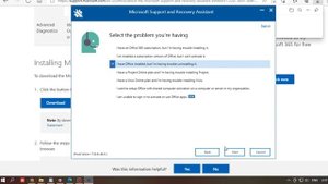 How to use Microsoft Support and Recovery Assistant to fix error installation of Microsoft Office