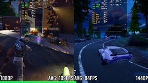 i5 12400F + RTX 4060 - FPS Fortnite Chapter 5 S2