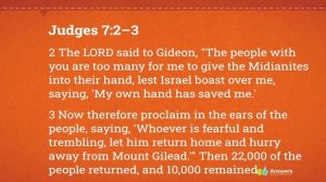 God Uses Gideon