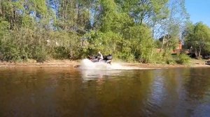 Лодка Адмирал 320 с мотором mercury 5m, квадроцикл cfmoto X8