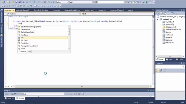 login screen Using Access DB and VB.net with source
