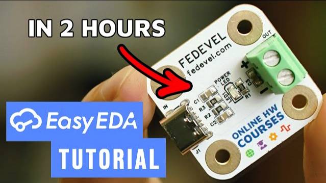 Easy & Quick EasyEDA Tutorial - USB-C Power Supply Design + Box in 2 Hours смотреть онлайн