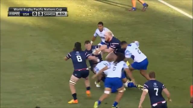 Filo Paulo gainline winning tackle on Hayden Smith смотреть онлайн