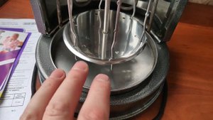 Электрошашлычница-гриль Kitfort kt-1404. Сочные шашлыки и вкусная курица у Вас дома без огня и дыма!