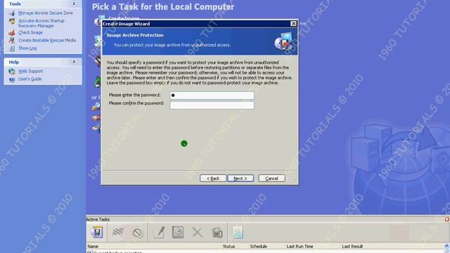 Tutorial Acronis True Image Enterprise Server - Creare imagine sistem.avi
