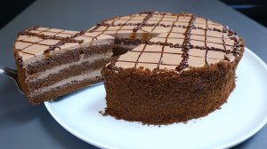 Шоколадный торт, который тает во рту! Не торт, а объедение! От него невозможно оторваться!