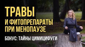 Травы при менопаузе вместо гормонов