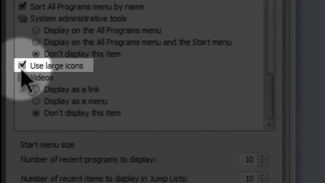 How To Change Start Menu To Use Small Icons In Windows 7 Or Vista