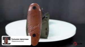 Ружье МР-43 12x70 L=725 (орех, текстолитовый затыльник)