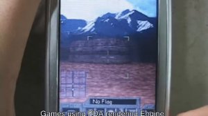 Optimized 3D graphics engine demo for PDA phone (2004)