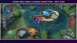 Live Streaming Grand Final MOBILE LEGENDS COMPETITION UNITY 2022