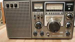 National Panasonic Cougar RF-2200SONY ICF-7600D. 1215 khz. Absolute Radio.