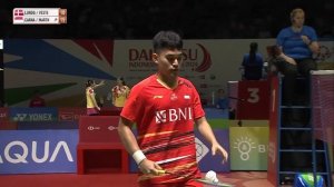 DAIHATSU Indonesia Masters 2024 | Lundgaard/Vestergaard (DEN) vs. Carnando/Marthin (INA) [7] | QF