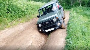 Опять месим грязь на Suzuki Jimny.