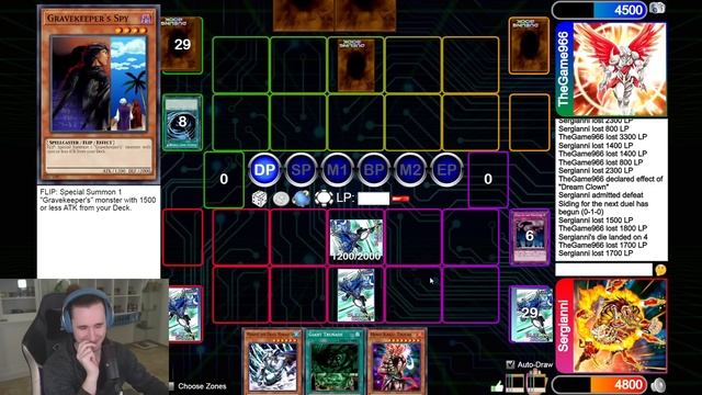 DECK CLOWN VS SPIRIT FUOCO - Yu-Gi-Oh! GOAT Format смотреть онлайн