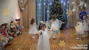 танец снежинок "Снежные  бабочки"