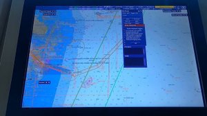 Как построить обратный маршрут на ECDIS Sperry Marine?