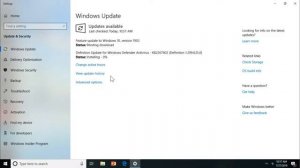 How to Update Windows 1809 to 1903 - Windows 10