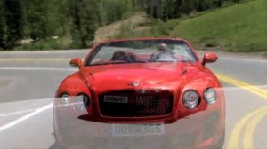 Bentley Continental Supersports Convertible Driving Footage