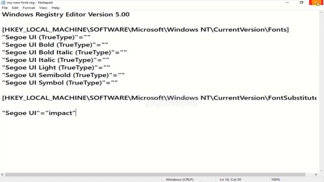 [Hindi] How to change Font in your Computer/Laptop | Change default font in your PC| Win 7/8/10 |#T