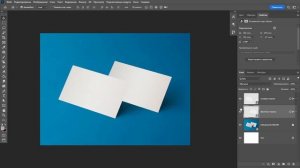 Мокап визитки. Создаем мокап в Adobe Photoshop. Гайд от РУНО