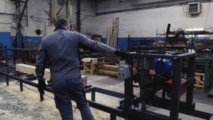 Как делают Профилированный БРУС? Станок ТРИУМФ СБП-200