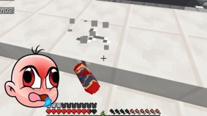 BEBE NOOB SE TRANSFORMO EN SPIDER-MAN 👶🕸 BEBE NOOB SE CONVIERTE EN SPIDERMAN EN MINECRAFT TROLL