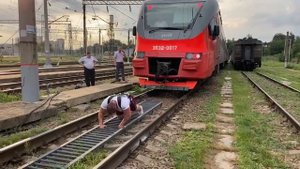 Силовой экстрим. Тренировка Тимофея Поталова - электричка 350 тонн