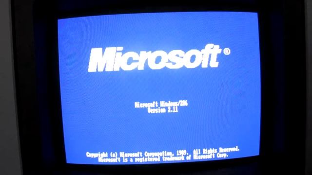 IBM 286 1MB RAM 10 Mhz running Windows 2.0