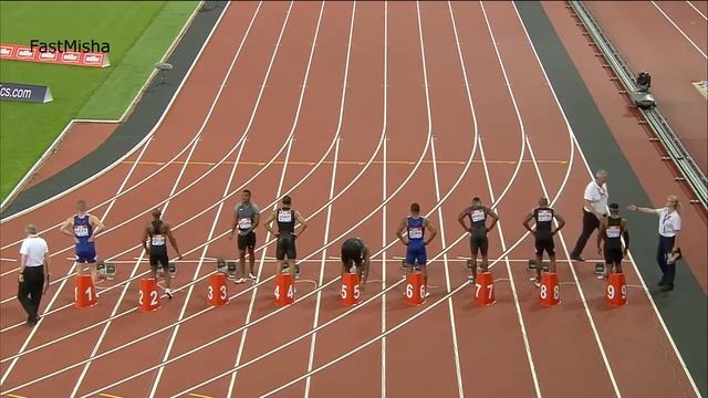 24 Jimmy Vicaut wins Men's 100m Final London Diamond League 2016 HD смотреть онлайн