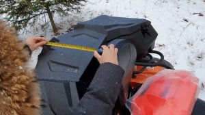 Универсальный кофр для квадроцикла Tesseract  c405