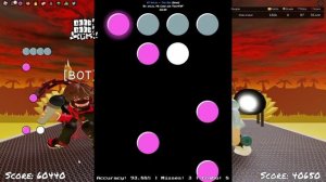 Туториал как научистя играть в Funky Friday