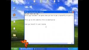 butterfly desktop on windows xp!!!!