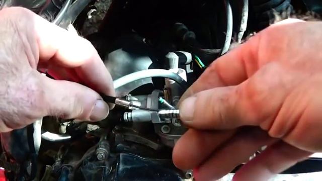 ✅Скутер.Как #укоротить #тросик,без обрезания. scooter tuning cable