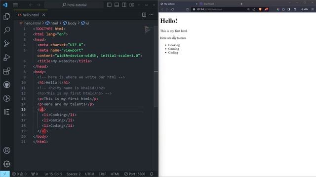 HTML Tutorial for Beginners: Create Your First Web Page