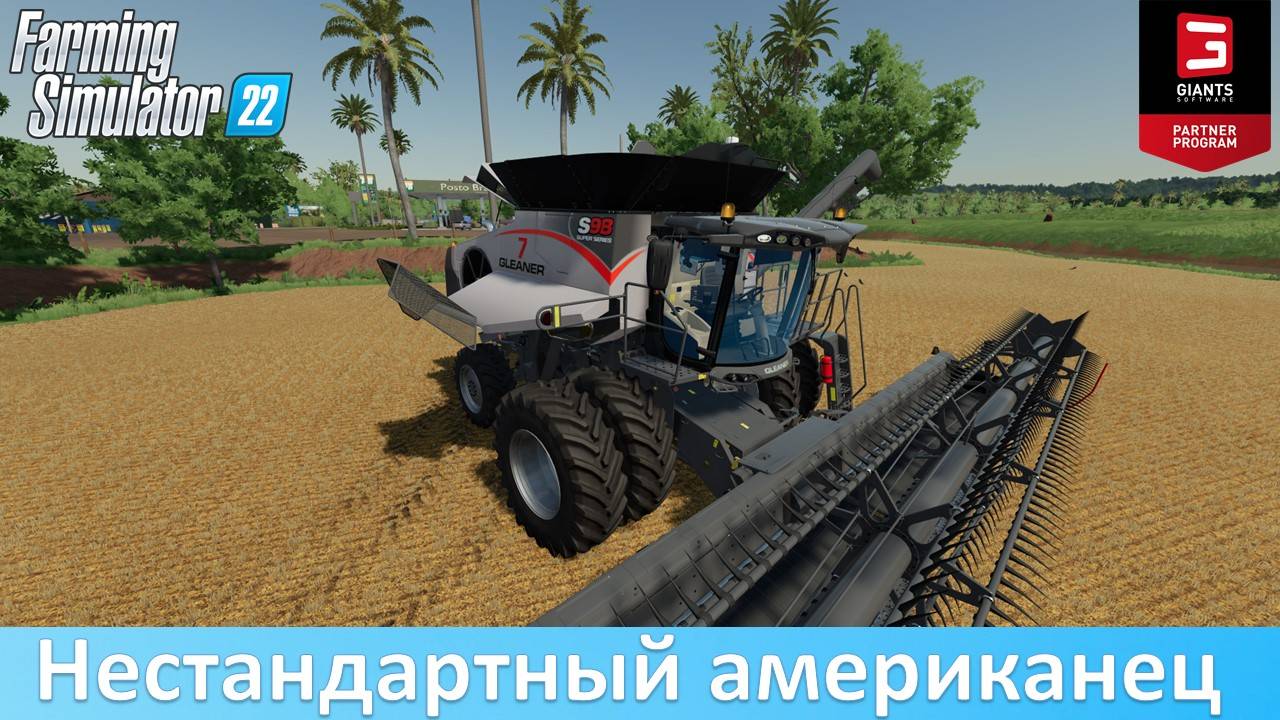 FS 22 - Обзор отличного мода комбайна Gleaner S9 Series