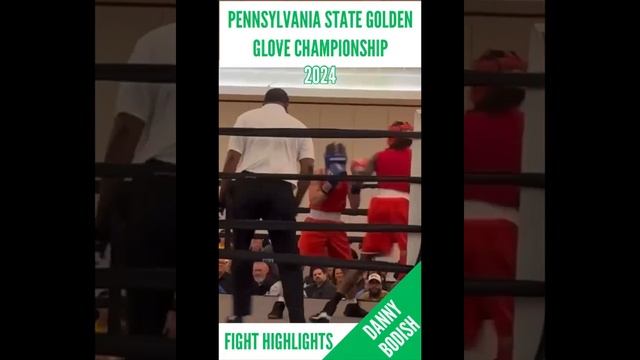 Pennsylvania State Golden Glove Championship 2024 Winner and 2 Time Champion Danny Bodish