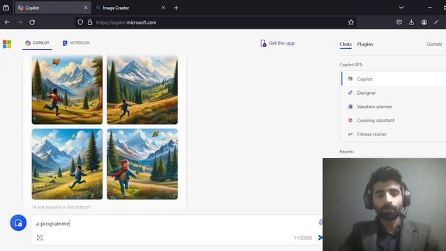 Copilot Ai Image Generator Tutorial 😱 Create Free Ai Art using Microsoft Copilot смотреть онлайн