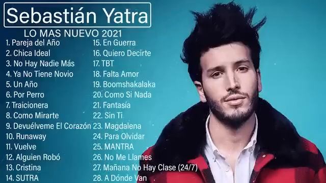 Sebastián Yatra Greatest Hits 2021 TOP 100 Songs of the Weeks 2021 Best Playlist Full Album смотреть онлайн