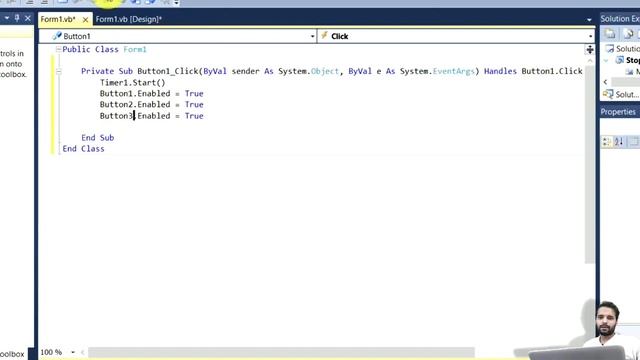How to Make Software? | Create Stopwatch Application | Visual Studio Project